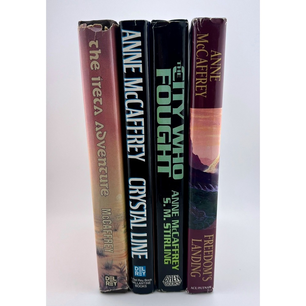 Anne McCaffrey Hardcover Ireta Crystal Line City Who Fought Freedom's Landing